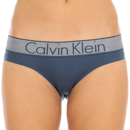 Calvin Klein - Culotte Femme Bikini Bleu Marine