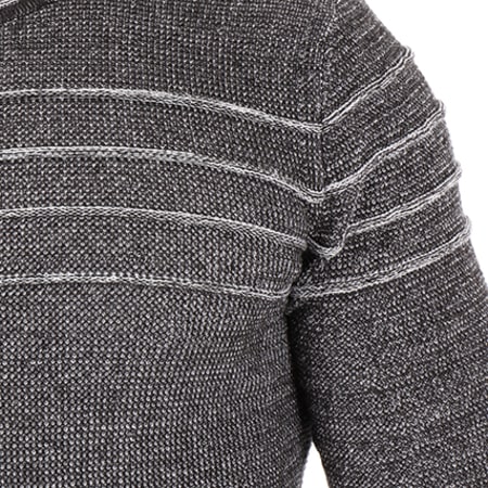 John H - Pull 3016 Gris Anthracite Chiné