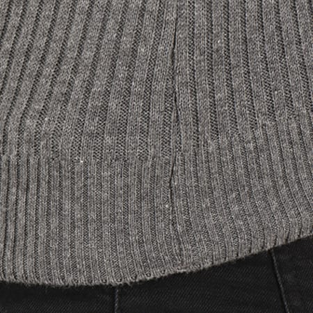 John H - Pull 132 Gris Anthracite Chiné