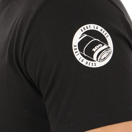 OhMonDieuSalva - Tee Shirt Abat La Hess Billet Noir