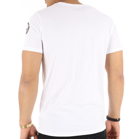 OhMonDieuSalva - Tee Shirt Abat La Hess Billet Blanc