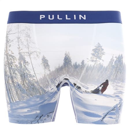 Pullin - Boxer Fashion 2 Traineau Bleu Marine Blanc
