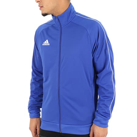 Adidas Sportswear - Veste Zippée Core 18 PES CV3564 Bleu Roi