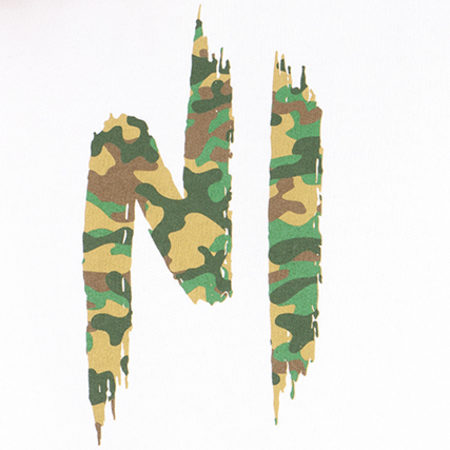 NI by Ninho - Sweat Capuche Retiens Blanc Camouflage