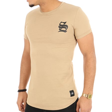 Sixth June - Tee Shirt Oversize M2956VTS Beige