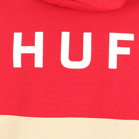 HUF - Coupe-Vent Standard Shell Rouge Beige