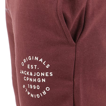 Jack And Jones - Pantalon Jogging Softneo Bordeaux