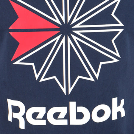Reebok - Tee Shirt Graphic CD8393 Bleu Marine