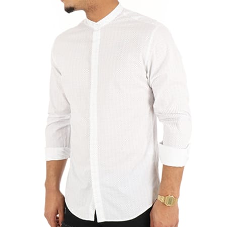 Selected - Chemise Manches Longues Doneelan China Blanc 