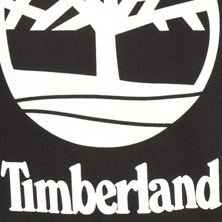 Timberland - Tee Shirt Linear Stacked Noir