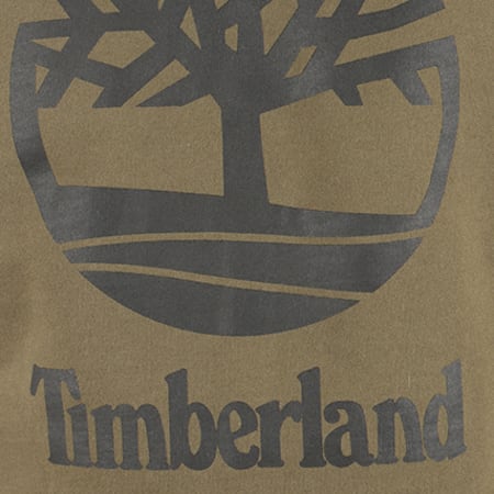 Timberland - Sweat Crewneck Stacked Logo Vert Kaki