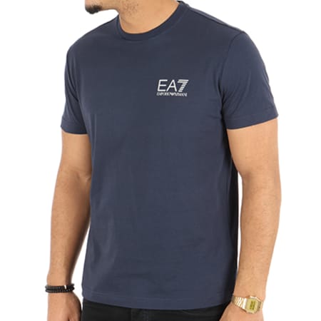 EA7 Emporio Armani - Tee Shirt 3ZPT51-PJ30Z Bleu Marine
