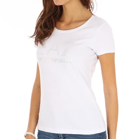 EA7 Emporio Armani - Tee Shirt Femme 3ZTT78-TJ12Z Blanc