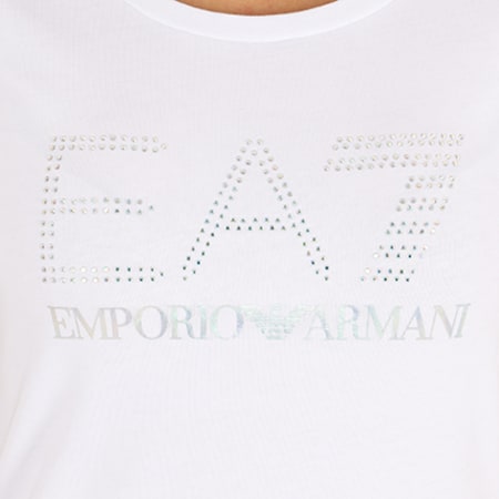 EA7 Emporio Armani - Tee Shirt Femme 3ZTT78-TJ12Z Blanc