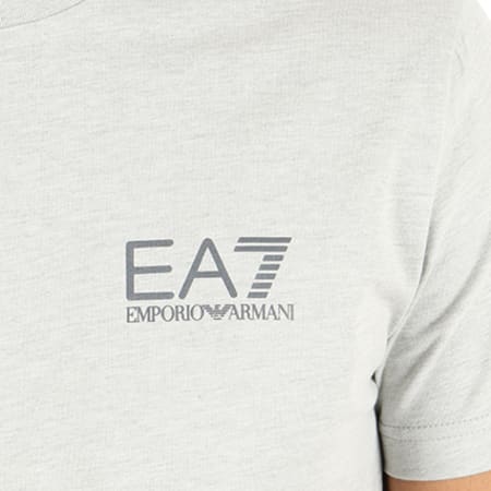 EA7 Emporio Armani - Tee Shirt 3ZPT51-PJ30Z Gris Clair Chiné