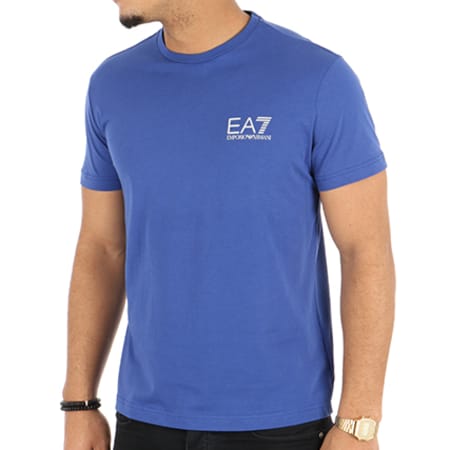 EA7 Emporio Armani - Tee Shirt 3ZPT51-PJ30Z Bleu Roi