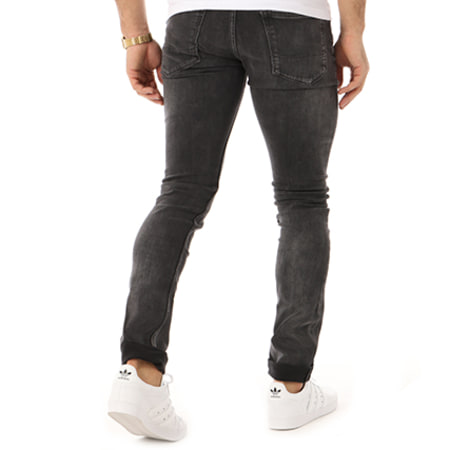 Pepe Jeans - Jean Skinny Finsbury Gris Anthracite 