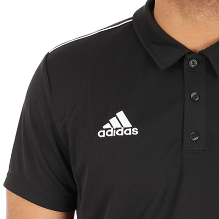 Adidas Sportswear - Polo Manches Courtes Core 18 CE9037 Noir
