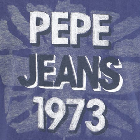 Pepe Jeans - Tee Shirt Manches Longues Enfant June Bleu Marine