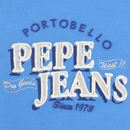 Pepe Jeans - Tee Shirt Manches Longues Enfant Jaco Bleu Marine 
