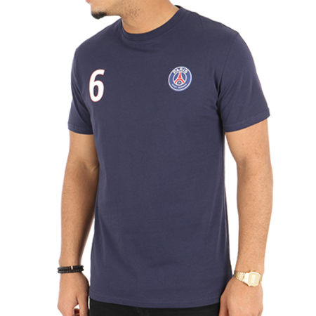 Foot - Tee Shirt Verratti Bleu Marine 