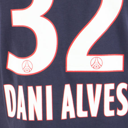 Foot - Tee Shirt Dani Alves Bleu Marine