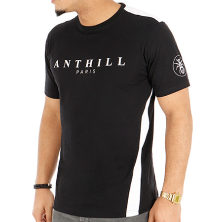 Anthill - Tee Shirt Bande Noir Blanc