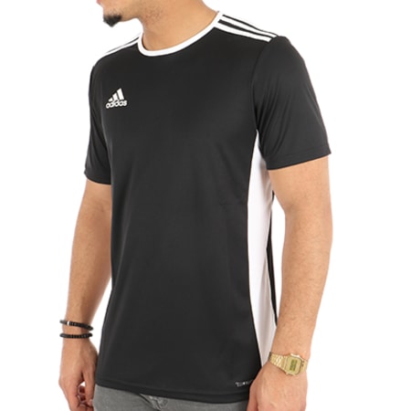 Adidas Sportswear - Maglietta sportiva Entrada 18 CF1035 Nero