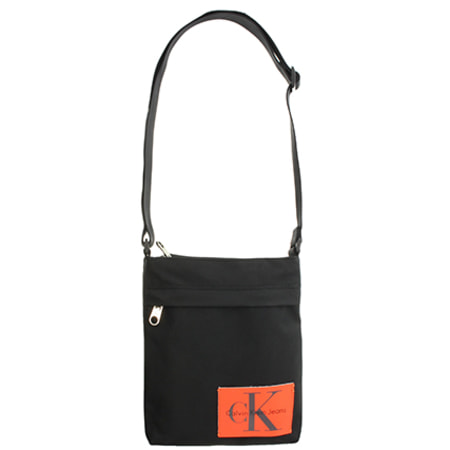 Calvin Klein - Sacoche Sport Essential Flatpack 0099 Noir Orange