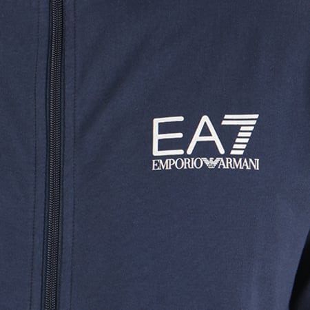 EA7 Emporio Armani - Veste Zippée 3ZPM54-PJ05Z Bleu Marine