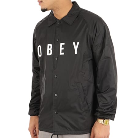 Obey - Coupe Vent Anyway Noir
