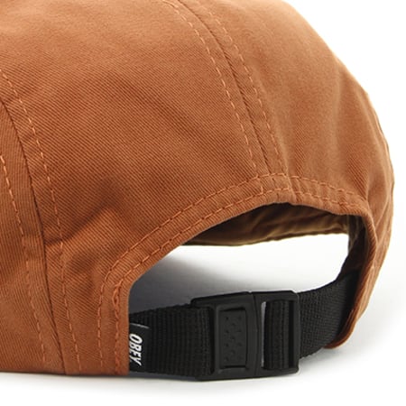 Obey - Casquette 5 Panel Onset Marron 