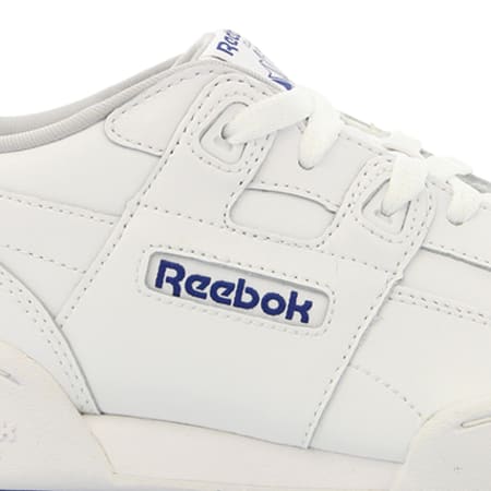 Reebok - Baskets Femme Workout Plus Classic CN1826 White Steel Royal 