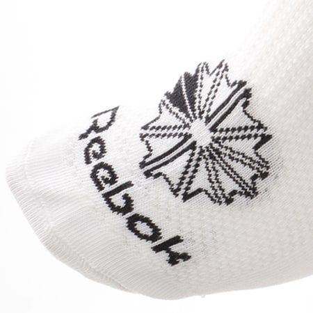 Reebok - Lot De 3 Paires De Chaussettes Classic FO Invisible CV8486 Blanc