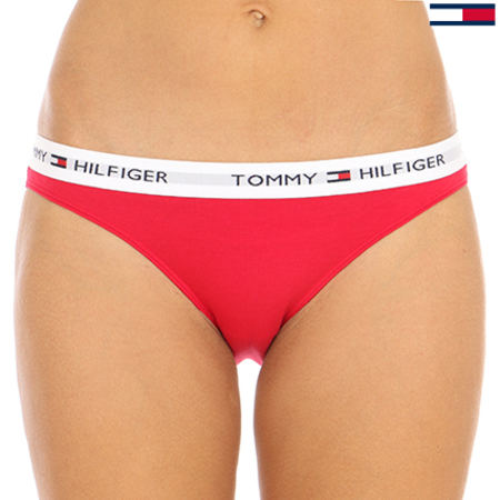 Tommy Hilfiger - Culotte Femme Bikini 1387904875 Rose Blanc