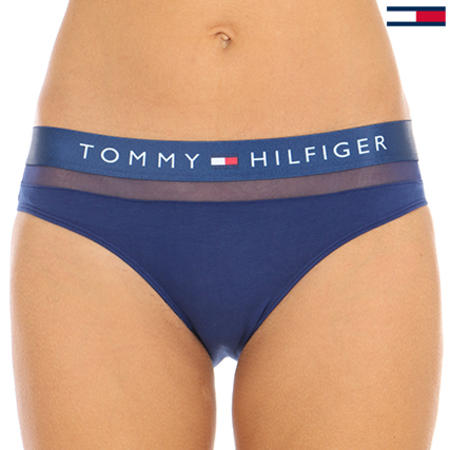Tommy Hilfiger - Culotte Femme UW0UW00022 Bleu Marine