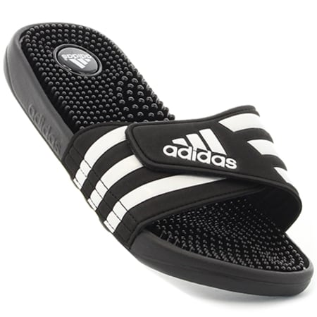 Adidas Sportswear - Claquettes Adissage 078260 Black Footwear White