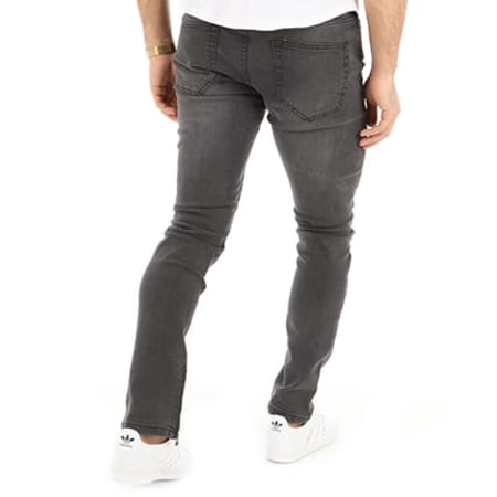 Only And Sons - Jean Skinny Warp Gris Anthracite 