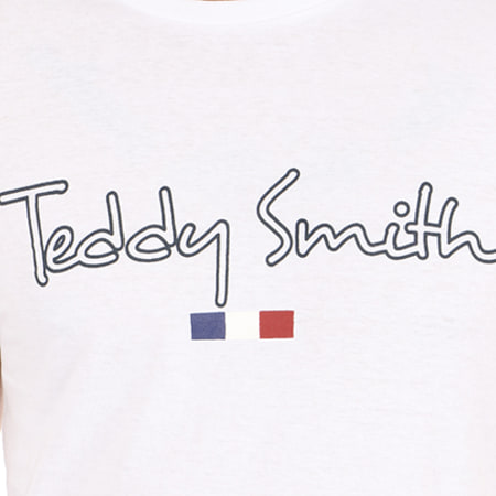Teddy Smith - Tee Shirt Teven Blanc