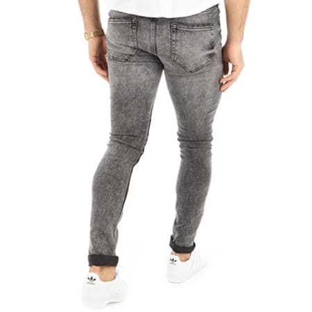 Only And Sons - Jean Skinny Boris Warp Gris 
