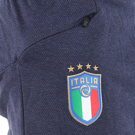 Puma - Pantalon Jogging FIGC Italia Casual Performance 752328 07 Bleu Marine Chiné