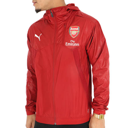 Puma - Coupe-Vent Thermo Arsenal 753336 Rouge Brique