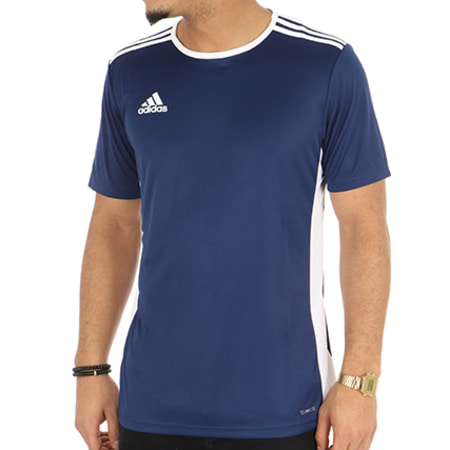 Adidas Sportswear - Tee Shirt De Sport Entrada 18 Jersey CF1036 Bleu Marine