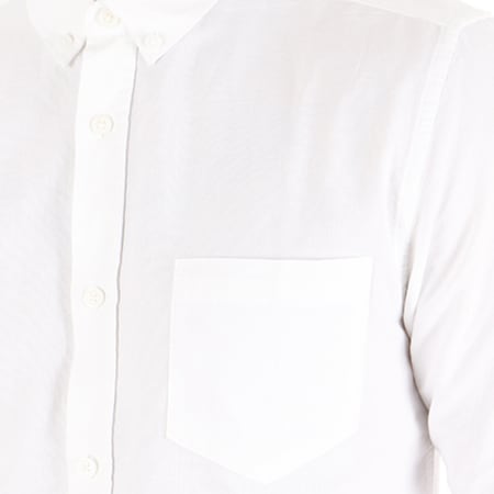 Only And Sons - Chemise Manches Longues Alvaro Oxford Noos Blanc
