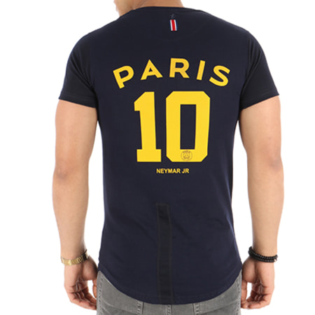 Foot - Tee Shirt Oversize Neymar Bleu Marine 