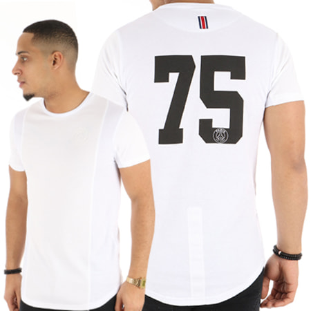 Foot - Tee Shirt Oversize Paris Saint-Germain 75 Blanc