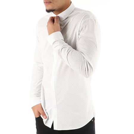 Selected - Chemise Manches Longues Donealan Blanc 