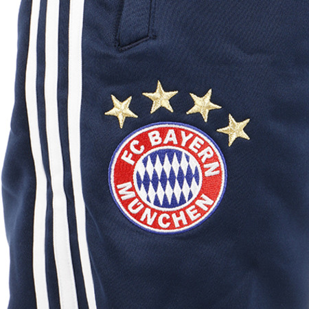 Adidas Sportswear - Pantalon Jogging Bandes Brodées Training FC Bayern Munchen BP8250 Bleu Marine 