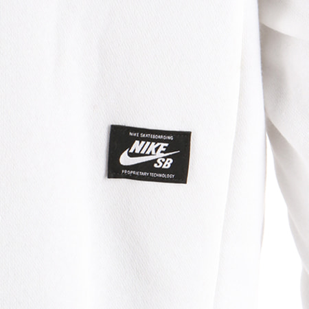 Nike - Sweat Capuche SB Icon 846886-100 Blanc