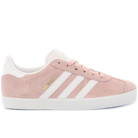 Adidas Originals - Baskets Femme Gazelle BY9544 Icey Pink Footwear White Gold Metallic